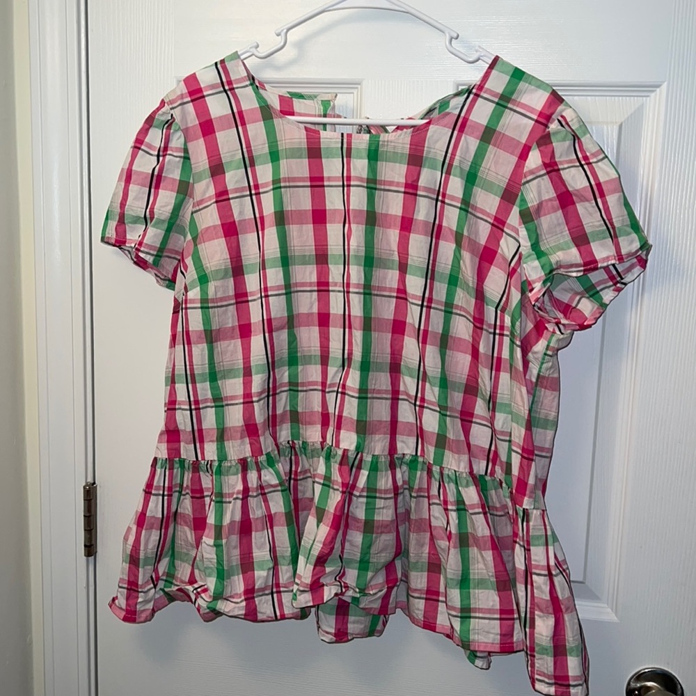 Crown & Ivy Peplum Top